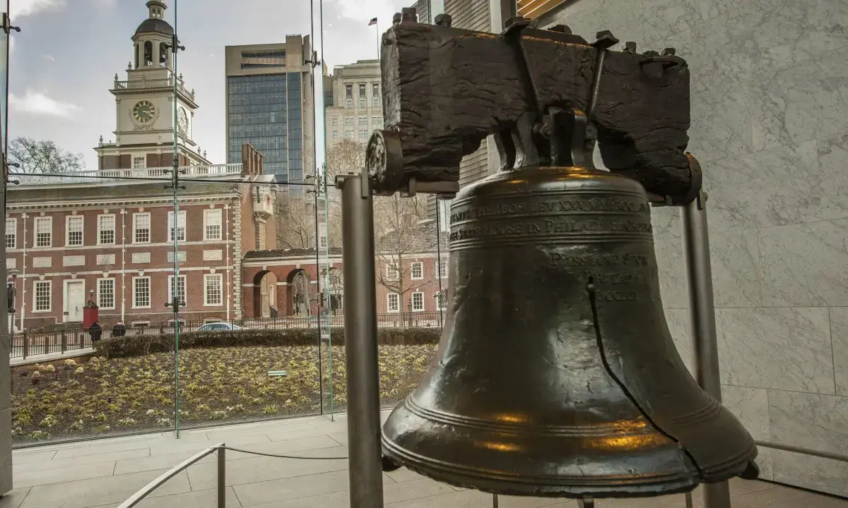 独立記念館(Independence Hall)& 自由の鐘(Liberty Bell)
